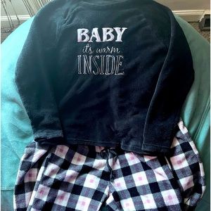 Fleece pajamas